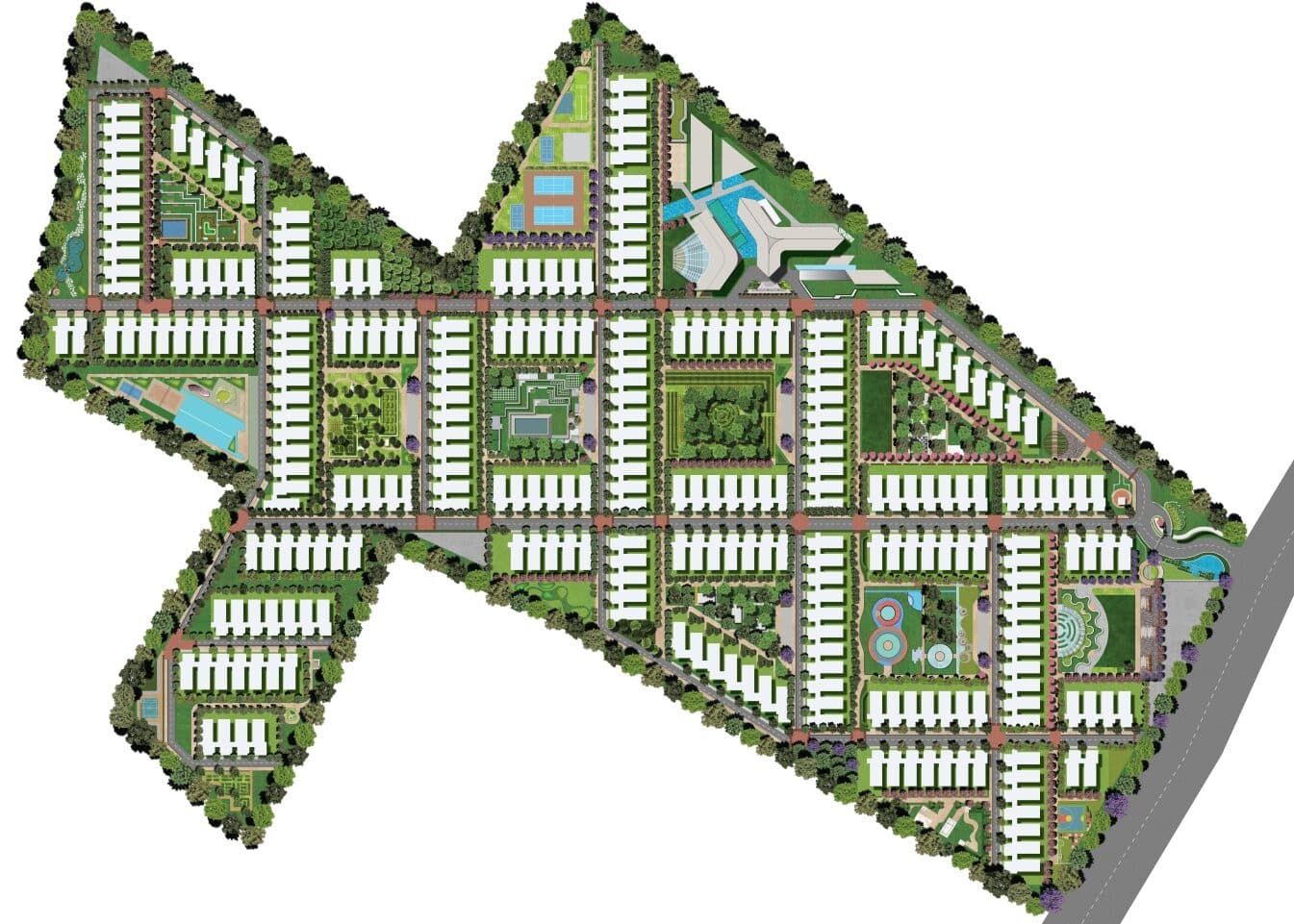Anvita Parkside master plan